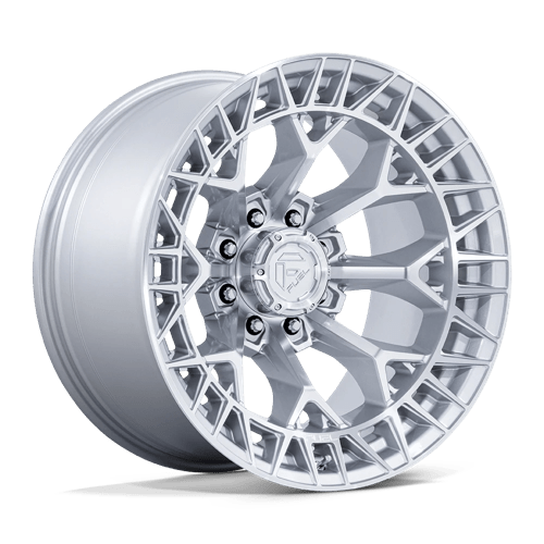 20x9 Fuel Off-Road FC873 Charger Gloss Silver W/ Machined Face 8x170 ET1 Wheel