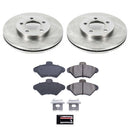 PowerStop OE Stock Replacement Low-Dust Ceramic Brake Pad and Rotor Kit