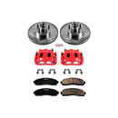 PowerStop Z23 Daily Driver Carbon-Fiber Ceramic Pads Drilled & Slotted Rotor & C
