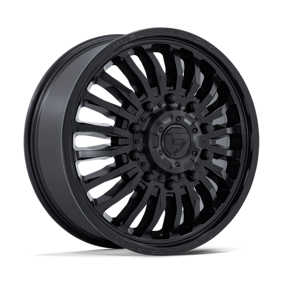 22x8.25 Fuel D867 Arc Dually Blackout 10x225 ET104 CB170.1 Wheel Rim