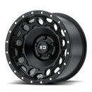 17X8.5 KMC XD Holeshot Satin Black Wheel/Rim 5x120 17-8.5 5-120 ET34