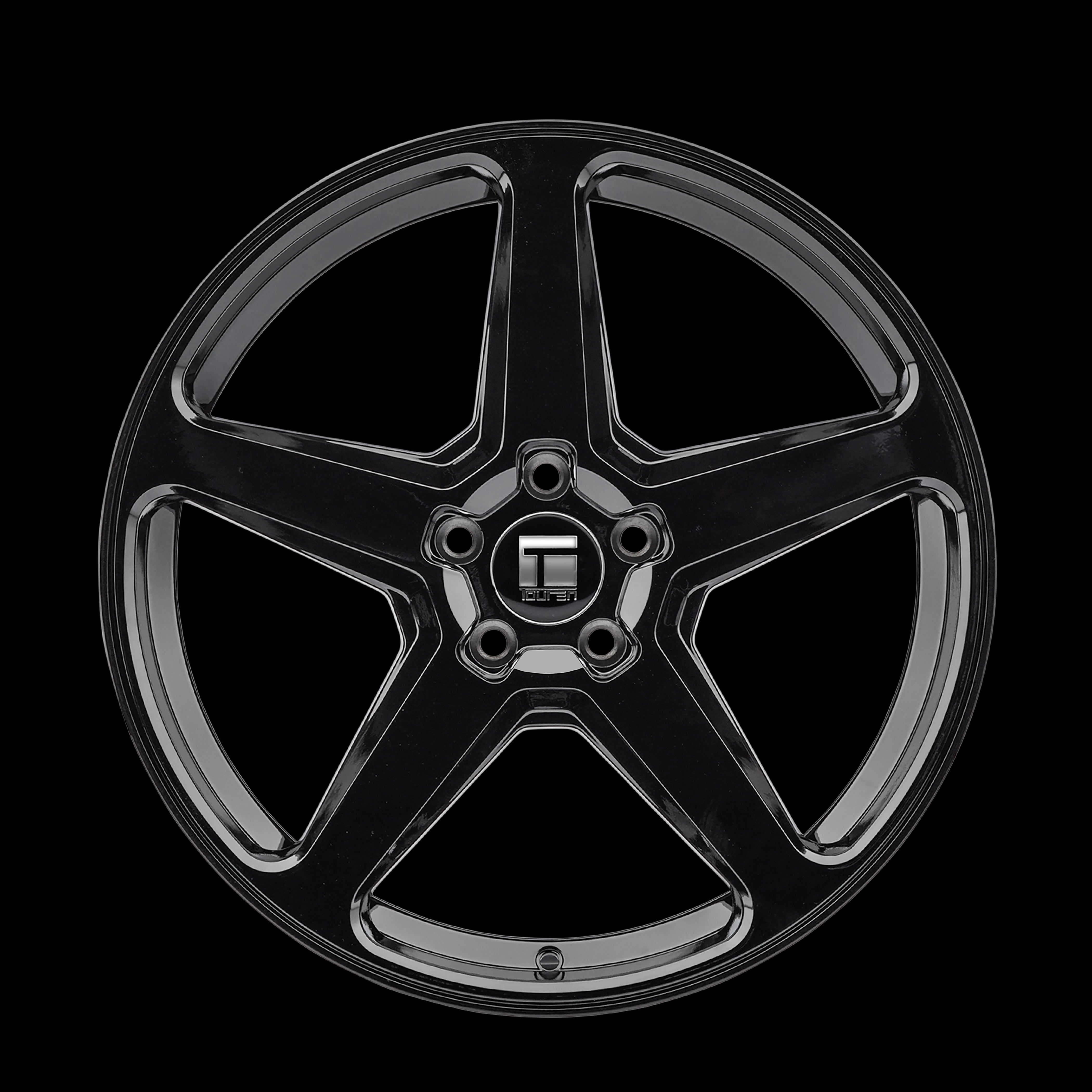 20x9 Touren 3296 TF96 Gloss Black 5x112 ET35 Wheel Rim