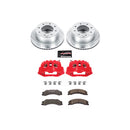 PowerStop Z36 Truck and SUV Ceramic Brake Pad, Drilled & Slotted Rotor, and Cali