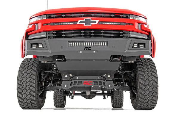 Rough Country High Clearance Front LED Bumper For Chevy 1500 19-22