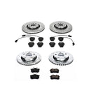PowerStop Z23 Daily Driver Carbon-Fiber Ceramic Brake Pad and Drilled & Slotted