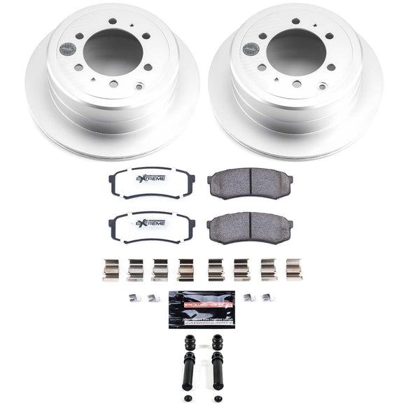 Z36 Truck & Tow Premium Carbon-Fiber Ceramic Brake Pad and Fully Coated Rotor Ki