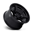 18X9 Fuel D766 RUSH Satin Black 6X114.3 ET1 wheel/rim