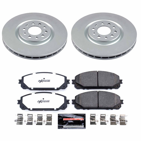 Z36 Truck & Tow Premium Carbon-Fiber Ceramic Brake Pad and Fully Coated Rotor Ki