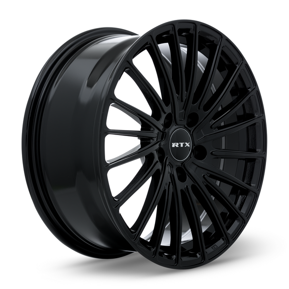 18x8 RTX Polar Gloss Black 5x114.3 ET40 wheel/rim