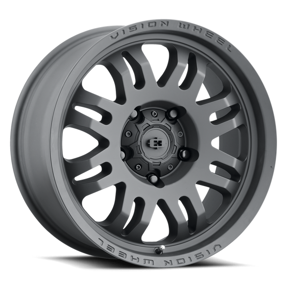 18x9 Vision 409 Inferno Black Wheel 8x165.1 ET12 CB125.1
