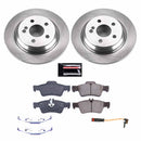 PowerStop OE Stock Replacement Low-Dust Ceramic Brake Pad and Rotor Kit
