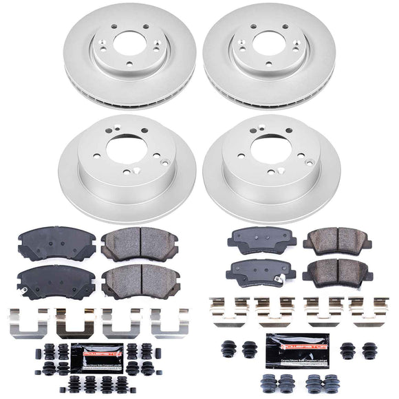 Z23 Daily Driver Premium Carbon-Fiber Ceramic Brake Pad and Fully Coated Rotor K