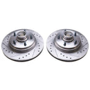 PowerStop Evolution Drilled And Slotted Rotors Pair Front For Buick LeSabre