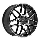 17X7.5 Motiv 435MB Foil Black/Machined 5x114.3/120 ET40 wheel/rim