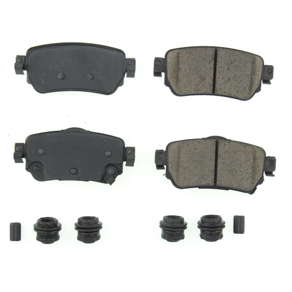 PowerStop Z17 Evolution Ceramic Brake Pads With Hardware