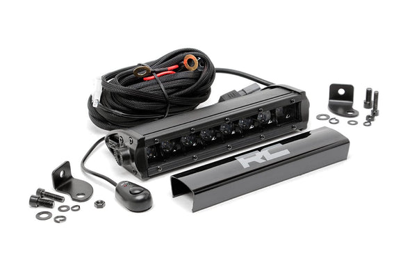 Rough Country 8" Black Series Single Row CREE LED Light Bar