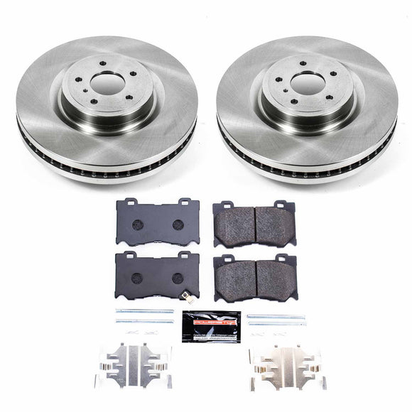PowerStop Track Day High-Performance Brake Pad and Rotor Kit