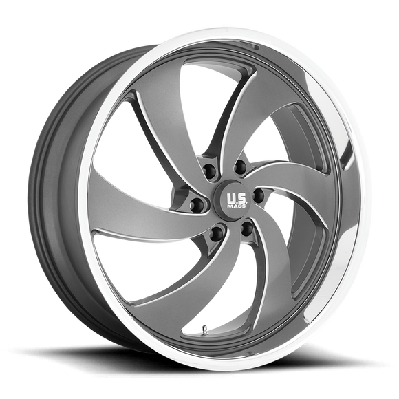 24X9 US Mag U133 DESPERADO ANTH-MILL-DCL 6X135 ET25 wheel/rim