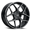 18x8 Kalon Falcon-201 Gloss Black/Machined Face Wheel 5x112 ET40 CB73