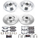 PowerStop Z26 Street Performance Ceramic Brake Pad and Drilled & Slotted Rotor K