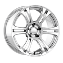 18x10.5 Kansei K16X Neo Chrome 5x120 ET12 CB72.56 Wheel