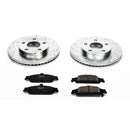 PowerStop Z23 Daily Driver Carbon-Fiber Ceramic Brake Pad and Drilled & Slotted