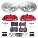 PowerStop Z23 Daily Driver Carbon-Fiber Ceramic Pads Drilled & Slotted Rotor & C