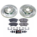 PowerStop Z23 Daily Driver Carbon-Fiber Ceramic Brake Pad and Drilled & Slotted