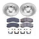 PowerStop OE Stock Replacement Low-Dust Ceramic Brake Pad and Rotor Kit