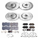 PowerStop Z23 Daily Driver Carbon-Fiber Ceramic Brake Pad and Drilled & Slotted