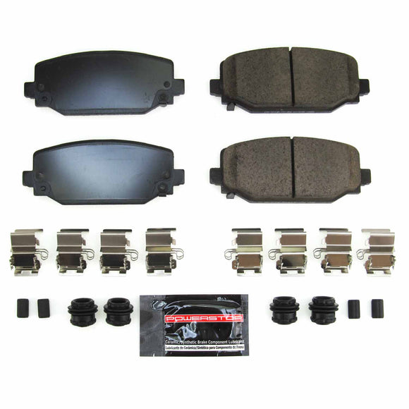 PowerStop Z23 Evolution Sport Carbon-Fiber Brake Pads With Hardware