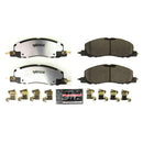 PowerStop Z36 Truck And Tow Carbon-Fiber Ceramic Brake Pads With Hardware