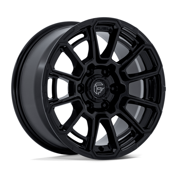 18x9 Fuel FC910 Foxhound Gloss Black 6x139.7 ET20 CB106.1 Wheel Rim