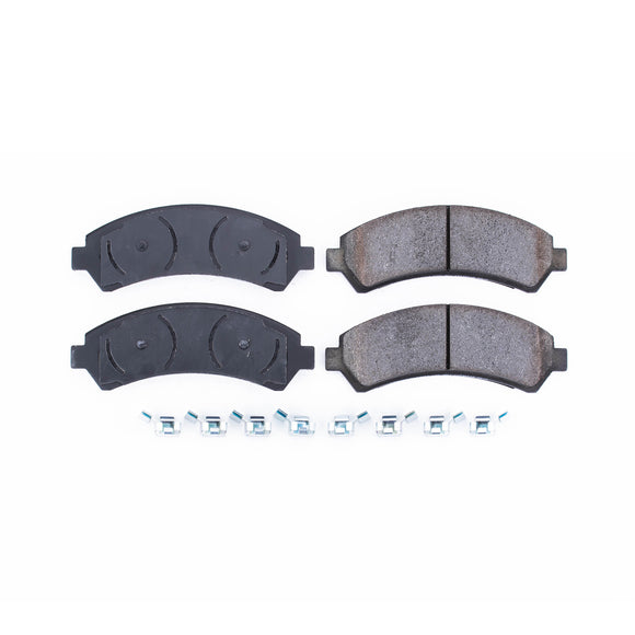 PowerStop Z17 Evolution Ceramic Brake Pads With Hardware