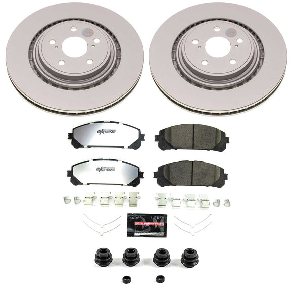 Z36 Truck & Tow Premium Carbon-Fiber Ceramic Brake Pad and Fully Coated Rotor Ki