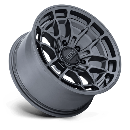 17x8.5 KMC KM732 Archer Gloss Anthracite 6x139.7 ET25 CB106.1 Wheel Rim