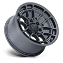 17x8.5 KMC KM732 Archer Gloss Anthracite 6x139.7 ET25 CB106.1 Wheel Rim