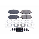 PowerStop Z23 Evolution Sport Carbon-Fiber Brake Pads With Hardware
