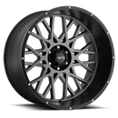 22x10 Vision 412 Rocker Anthracite with Satin Black Lip 8x165.1 ET-19 CB125.2-1