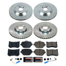 PowerStop Z23 Daily Driver Carbon-Fiber Ceramic Brake Pad and Drilled & Slotted
