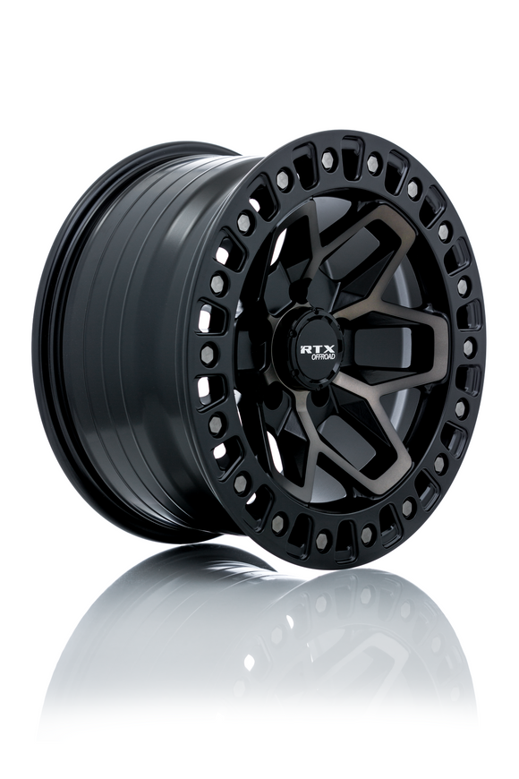17x9 RTX Zion Black Machined Tinted Bronze 5x127 ET0 wheel/rim