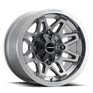 15x7 Vision 416 ATV Gunmetal 4x136 ET38.1 Wheel Rim