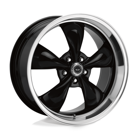 17x8 American Racing Torq Thrust M Black Wheel/Rim 5x114.3 17-8 5-114.3