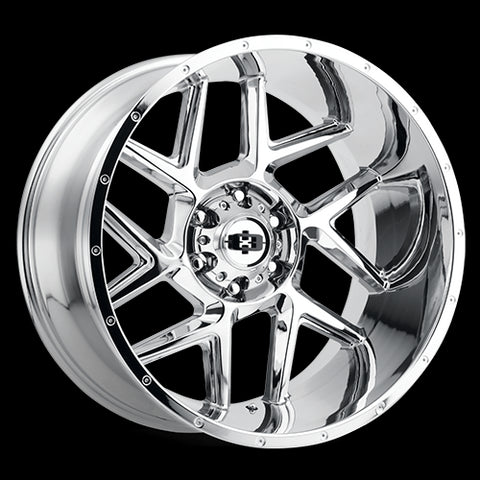 20x9 Vision 360 Sliver Chrome 8x180 ET12 Wheel Rim – Performance ...