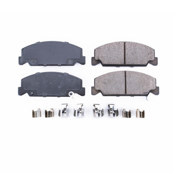 PowerStop Z17 Evolution Ceramic Brake Pads With Hardware