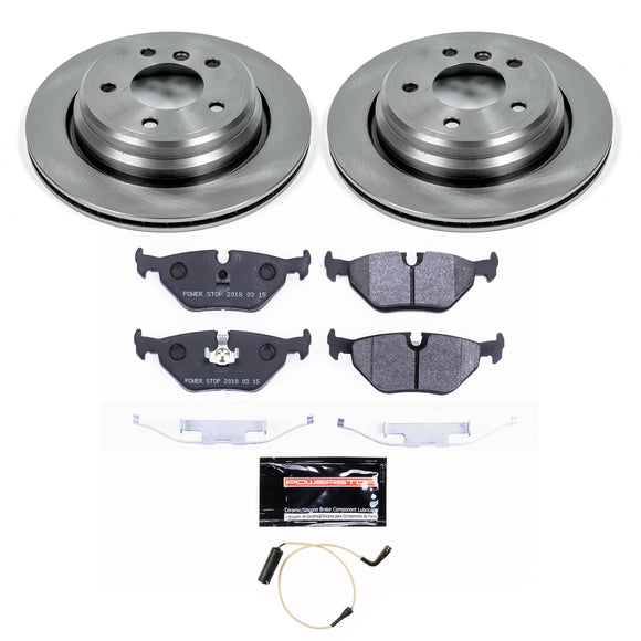 PowerStop Track Day Spec High-Performance Brake Pad and Rotor Kit