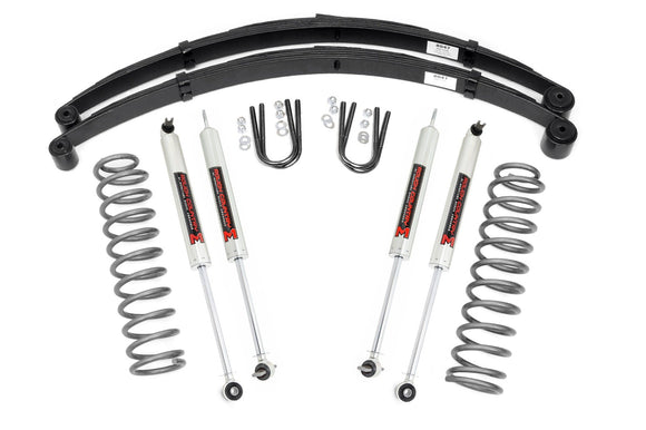 3 Inch Lift Kit - RR Springs - M1 - Jeep Cherokee XJ 2WD/4WD (84-01)