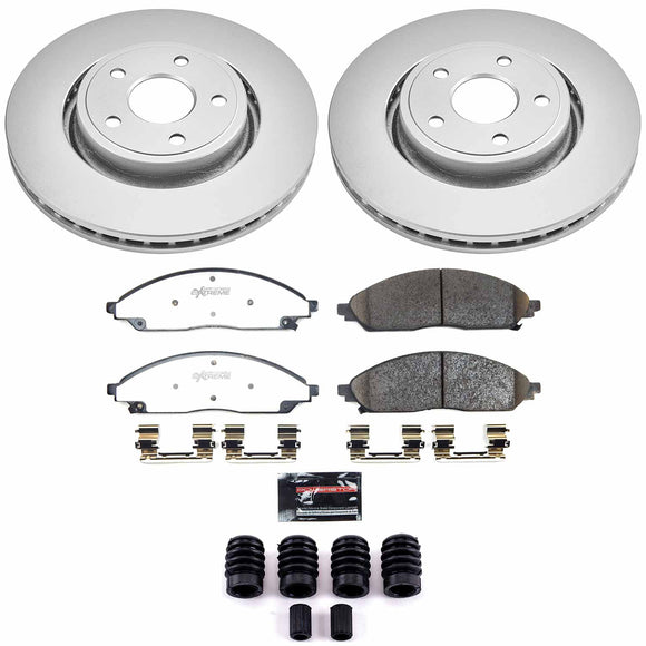 Z36 Truck & Tow Premium Carbon-Fiber Ceramic Brake Pad and Fully Coated Rotor Ki