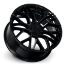 Katana KR01 Glossy Black 5x114.3 ET40 CB73.1 Wheel Rim