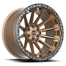 22x10 Vortek VRT-601 Spartan Matte Bronze 6x135 ET-12 CB106.1 Wheel